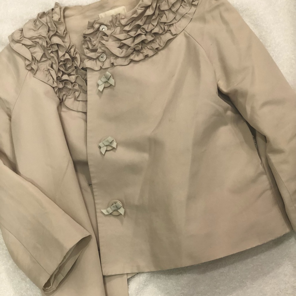 VINTAGE KATE SPADE BEIGE JACKET - RP:$700 - Picture 2 of 4